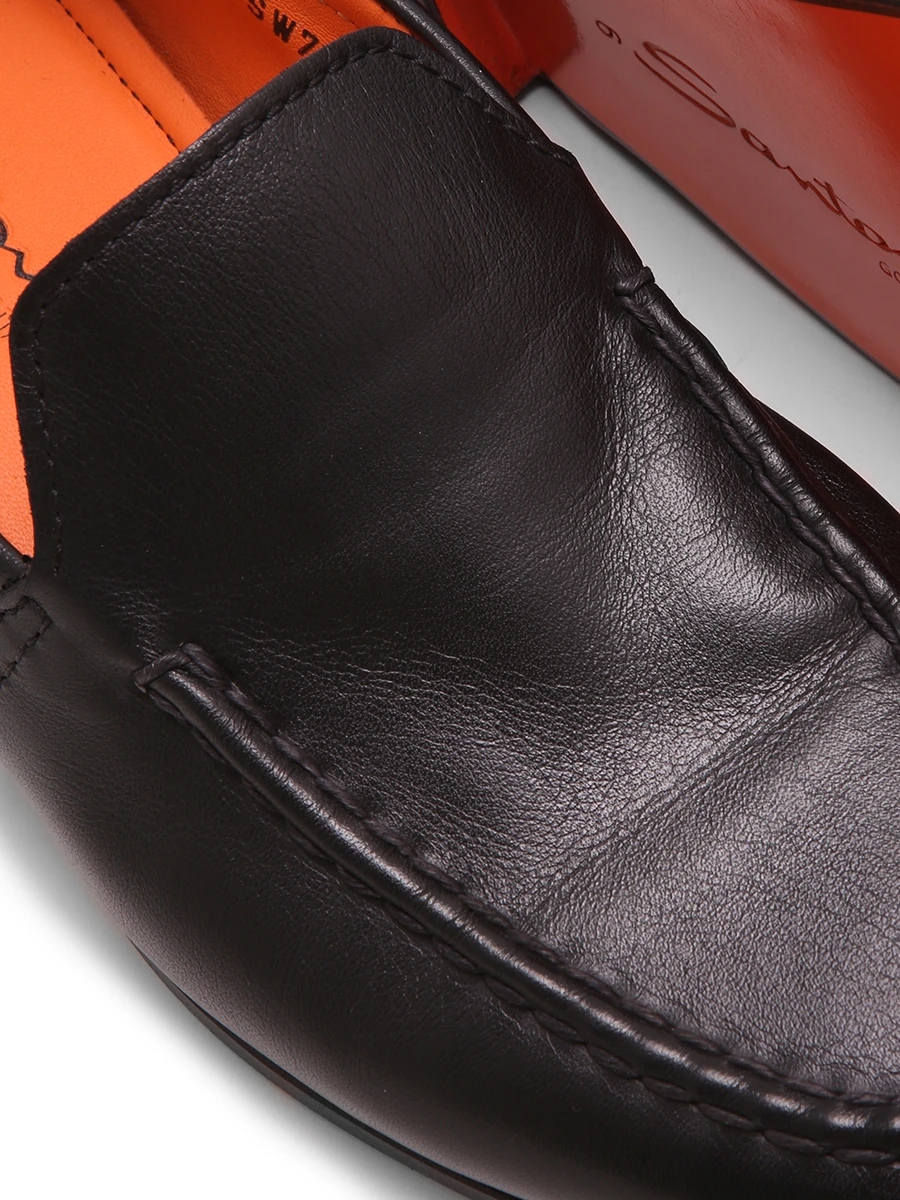 Лоферы кожаные