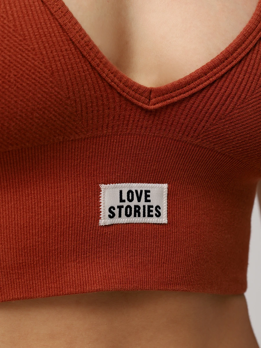 Бюстгальтер-топ хлопковый