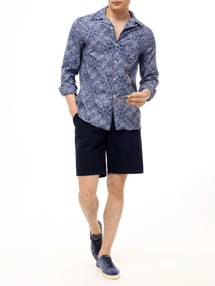 Рубашка Easy Fit хлопковая