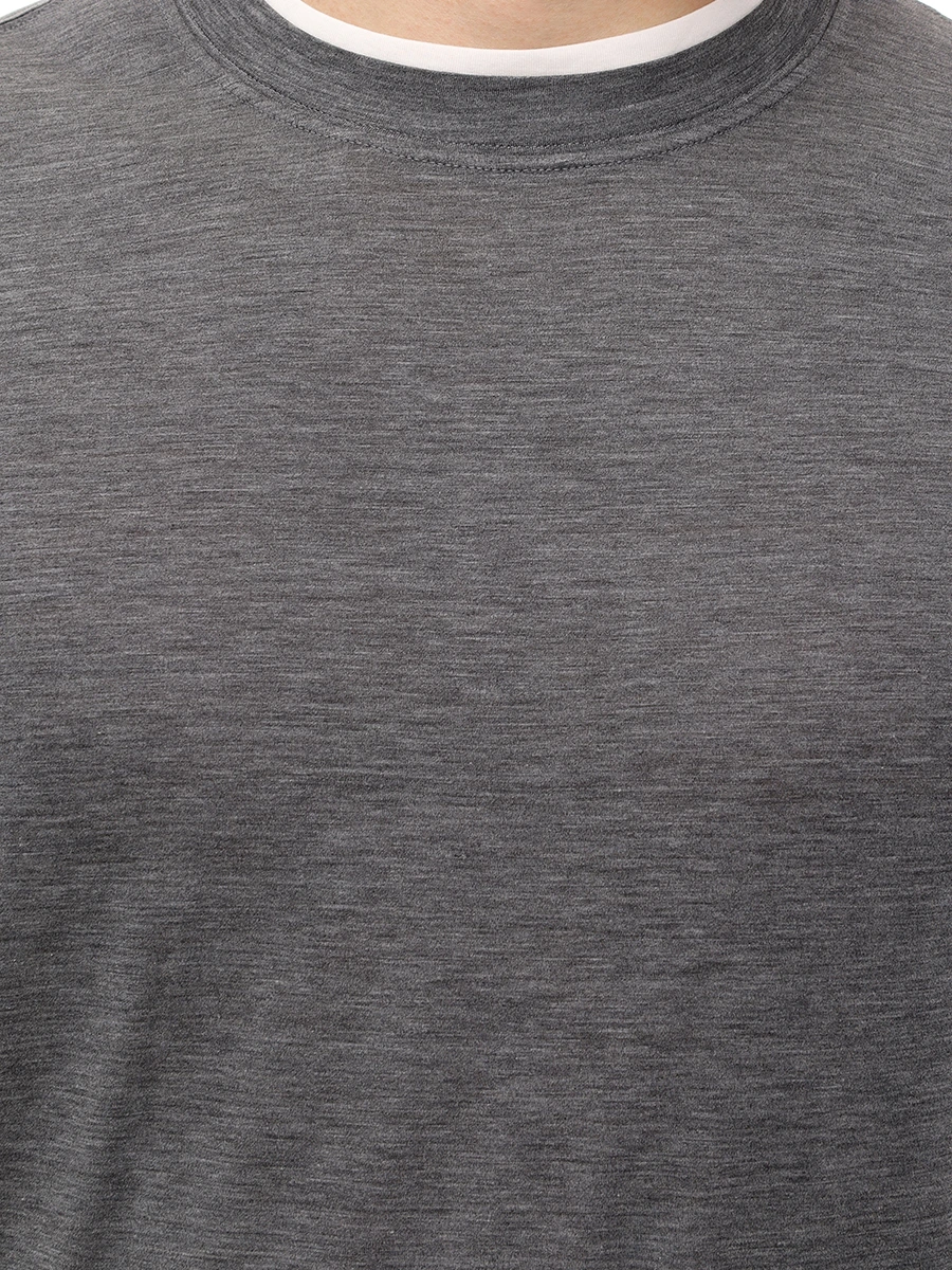 Футболка из шелка и хлопка