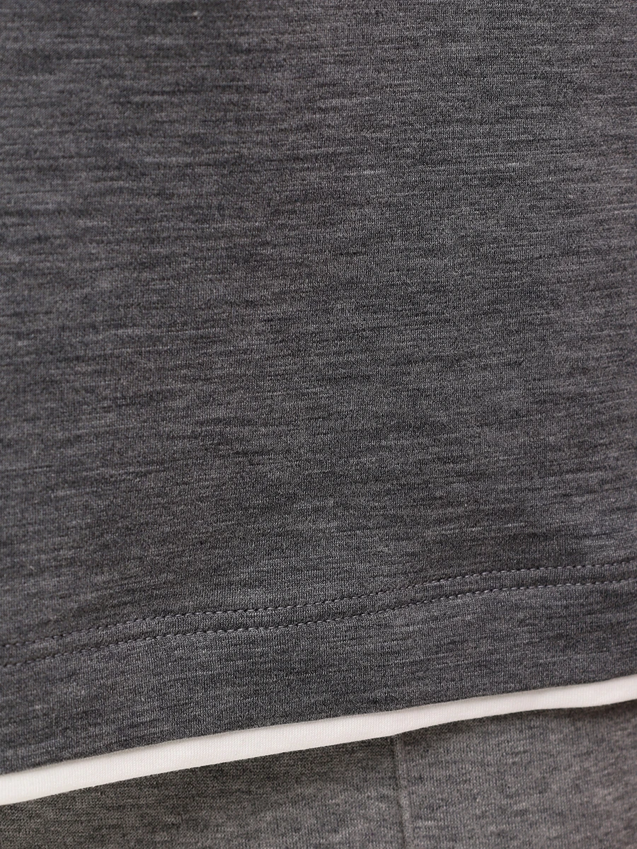 Футболка из шелка и хлопка