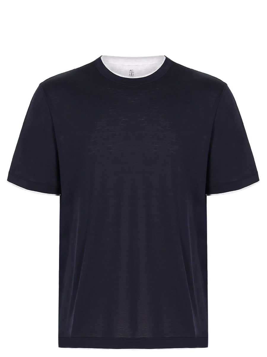 Футболка из шелка и хлопка