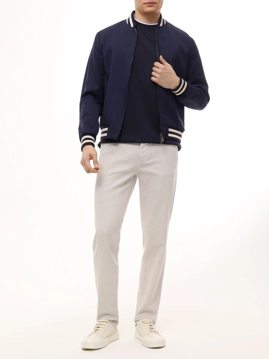 Футболка из шелка и хлопка