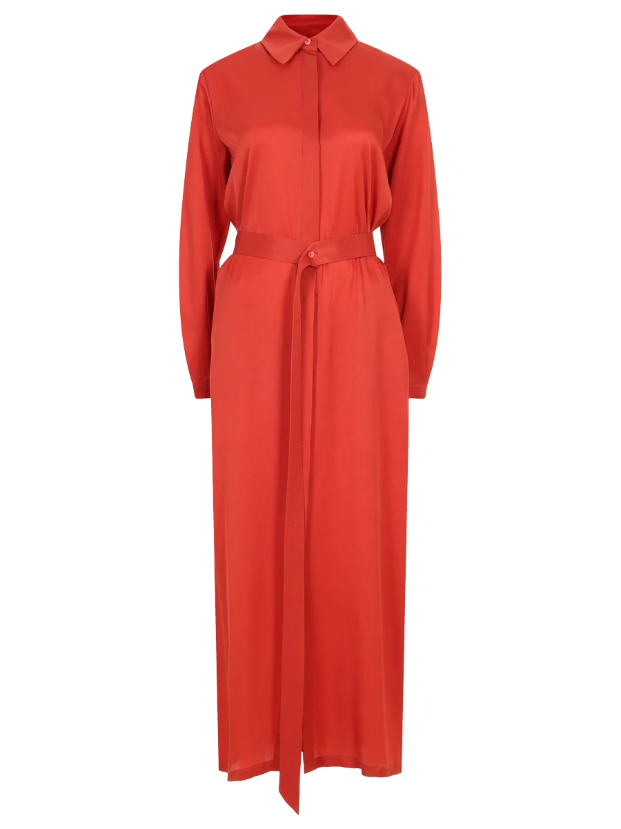 Платье однотонное