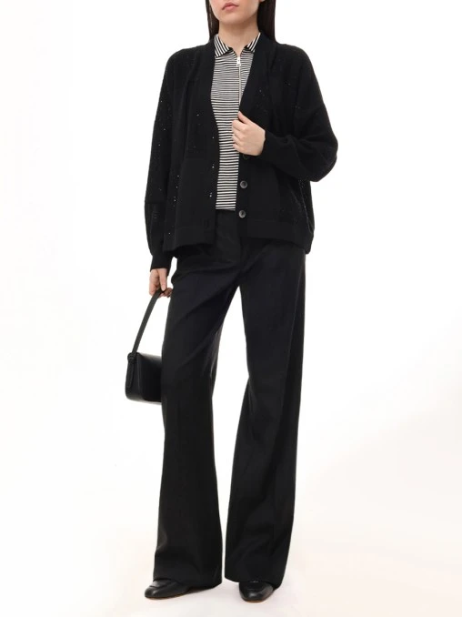 Поло шелковое LORENA ANTONIAZZI