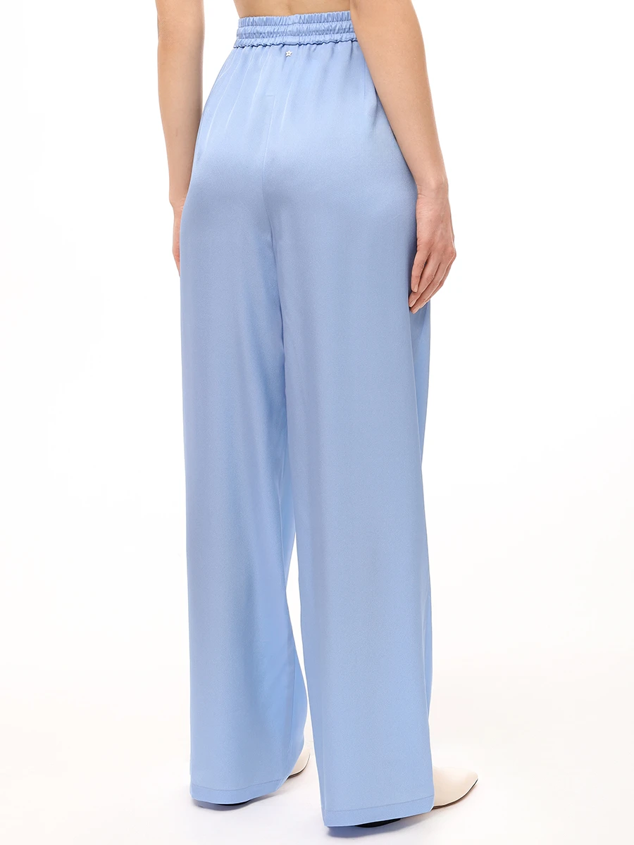 Брюки однотонные