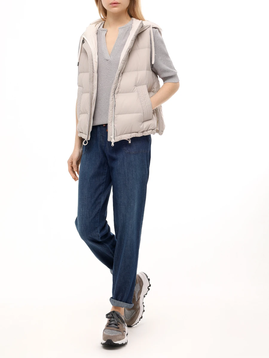 Джинсы хлопковые