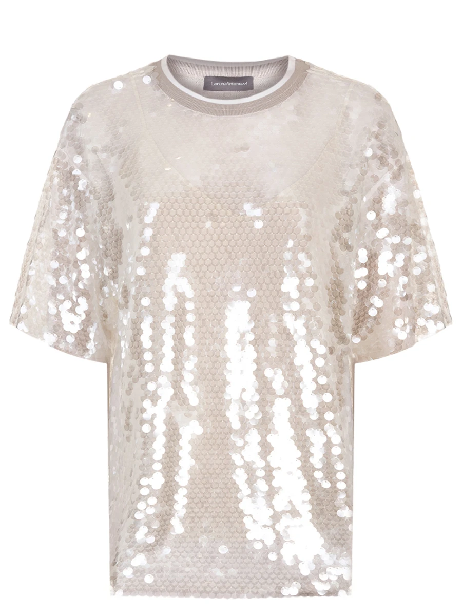 Блуза с пайетками