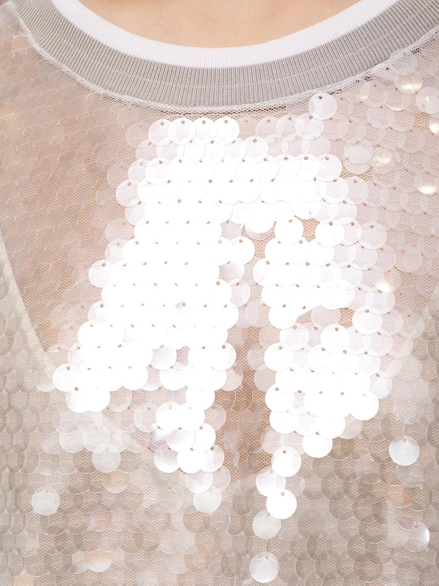 Блуза с пайетками