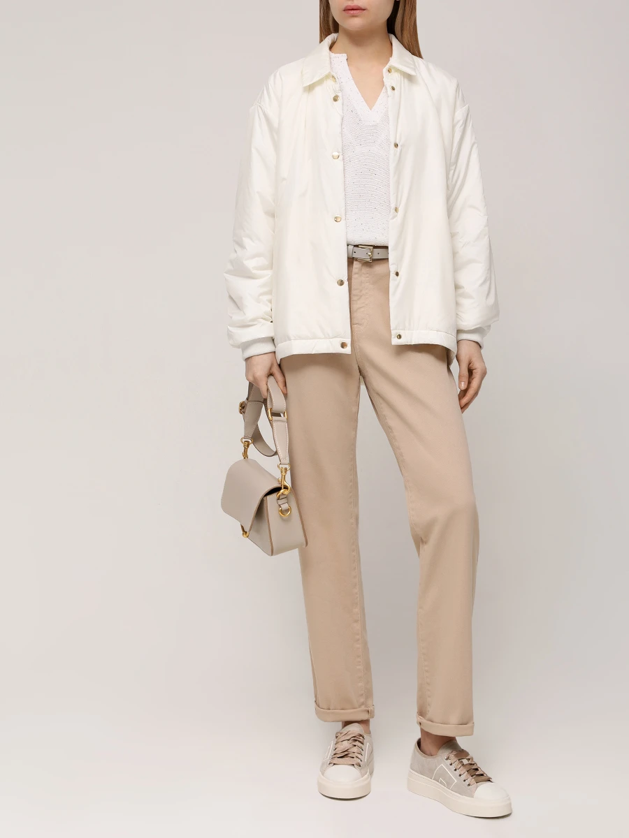 Куртка однотонная