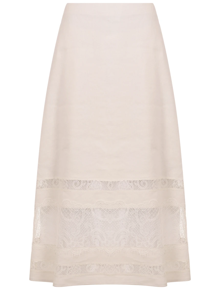 Юбка льняная