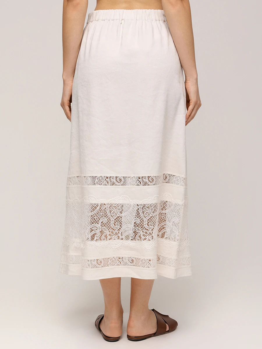 Юбка льняная