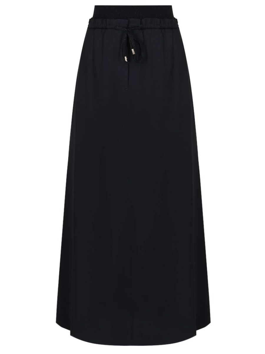 Юбка однотонная