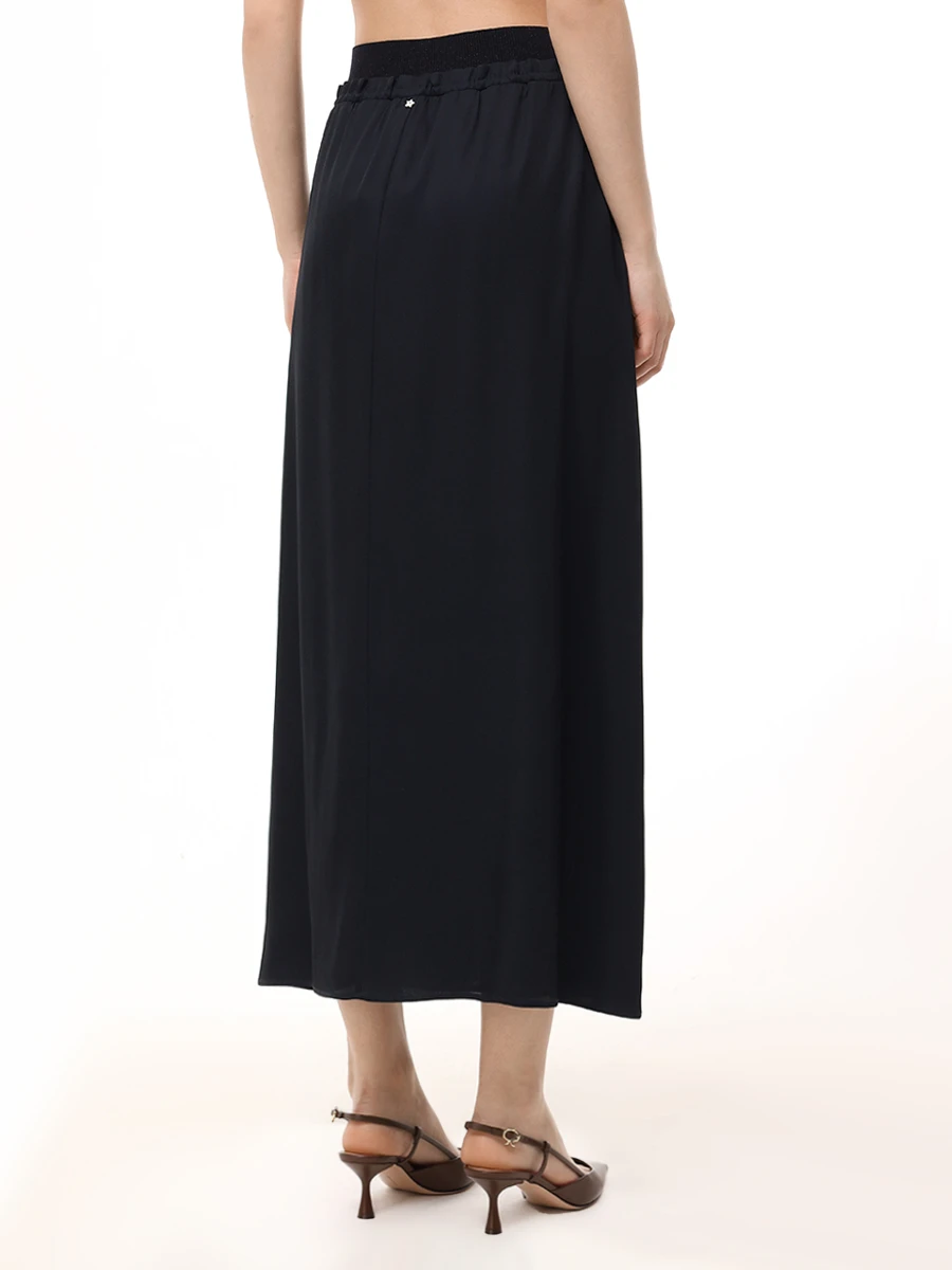 Юбка однотонная