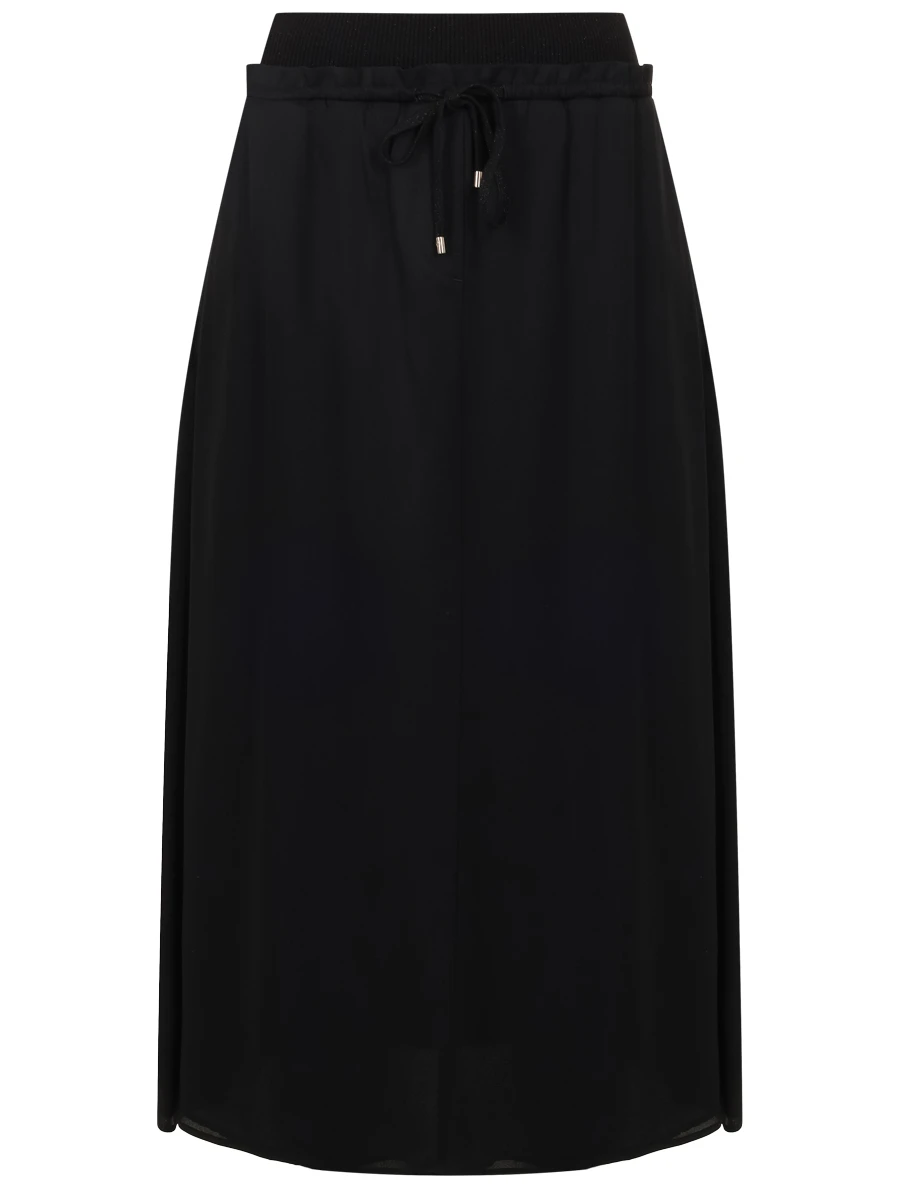 Юбка однотонная