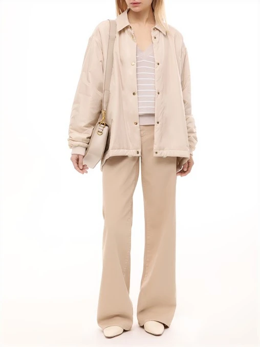 Джемпер из хлопка и шелка LORENA ANTONIAZZI