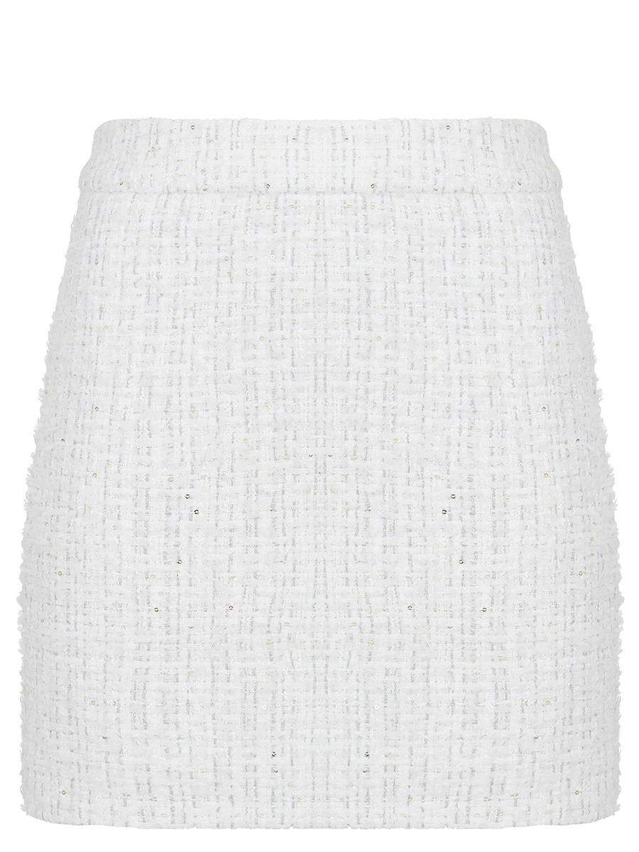 Юбка твидовая