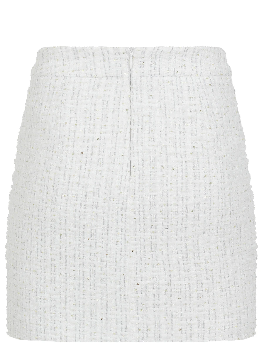 Юбка твидовая