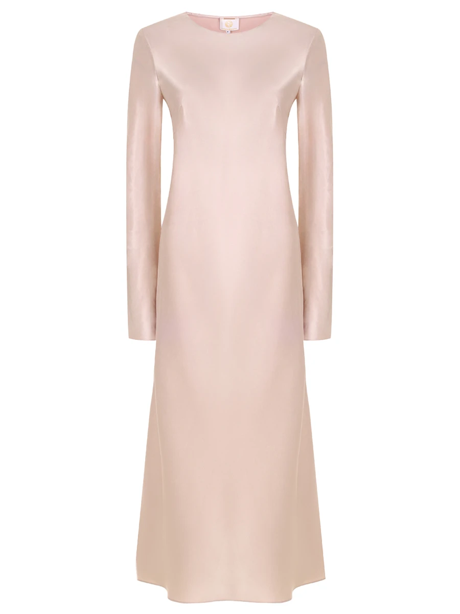 Платье атласное