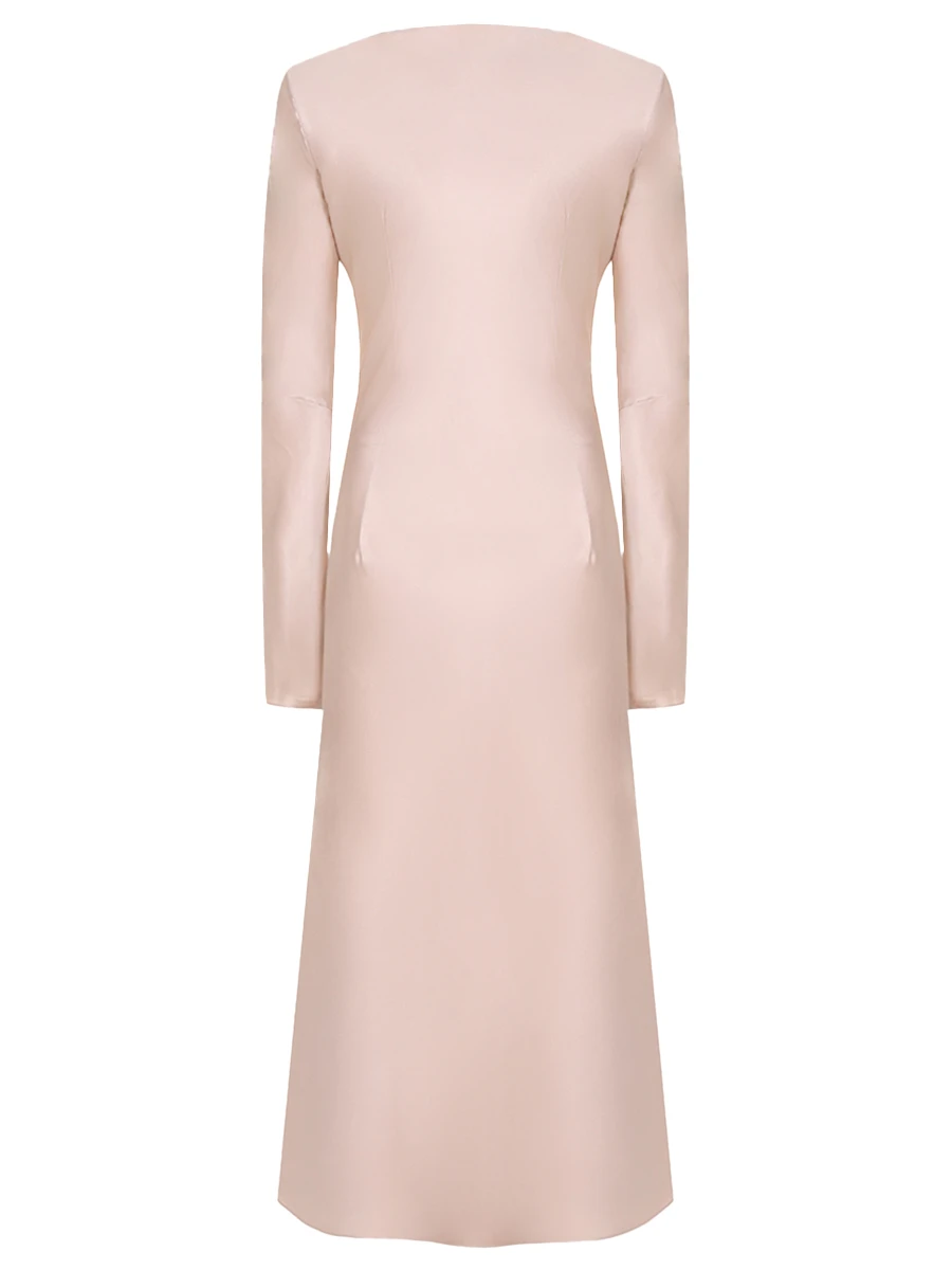 Платье атласное