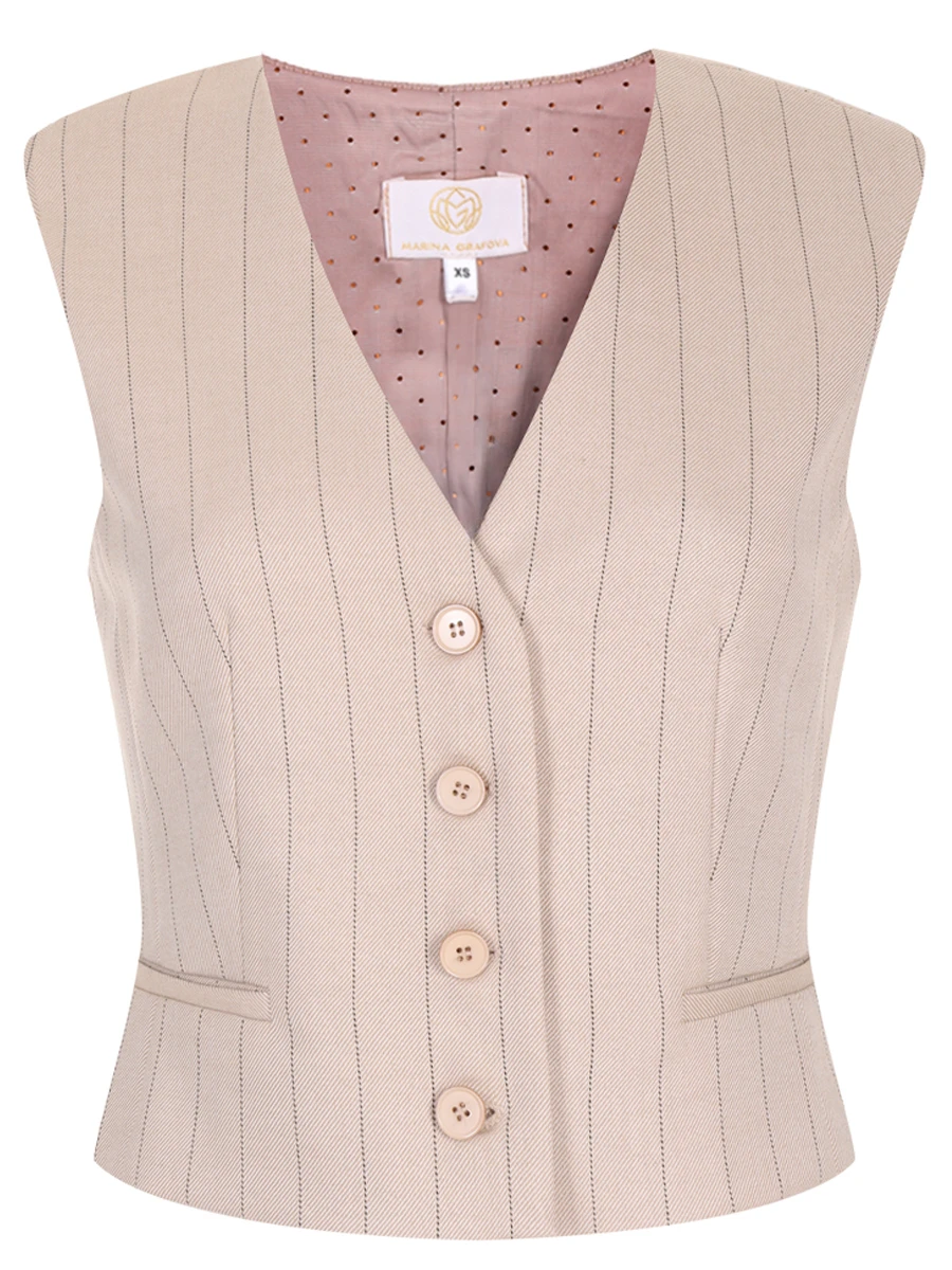 Жилет в полоску