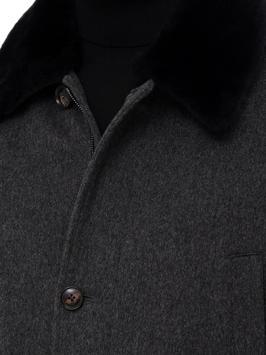 Полупальто шерстяное