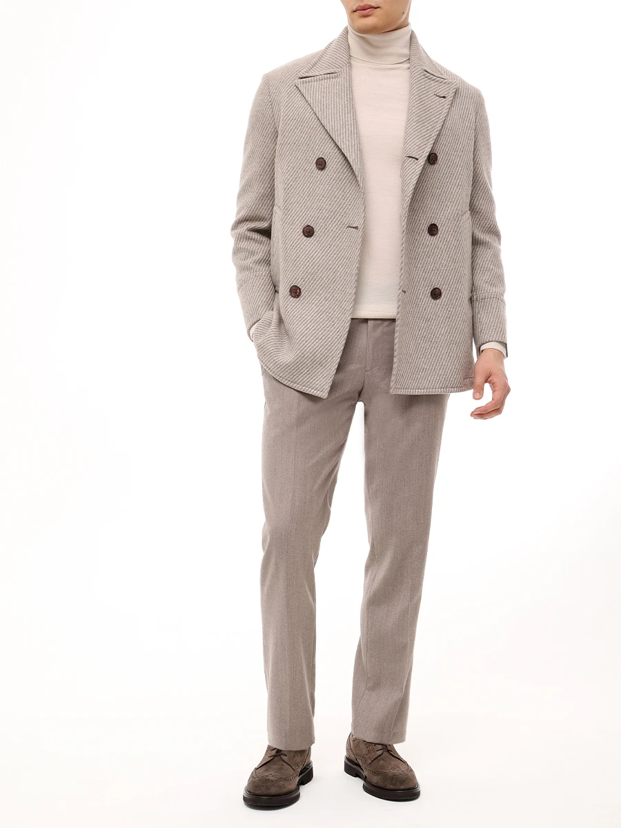 Полупальто шерстяное