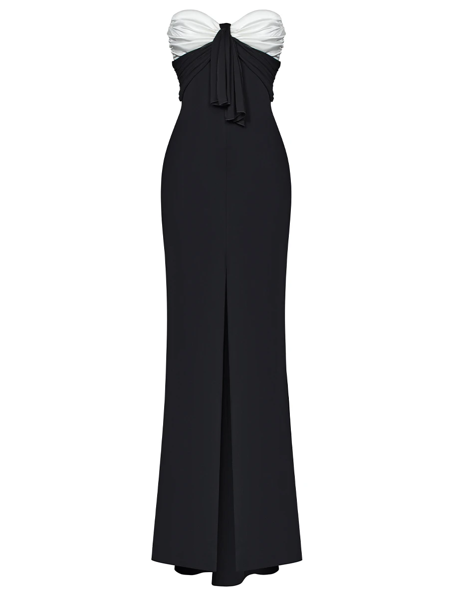 Платье с драпировками