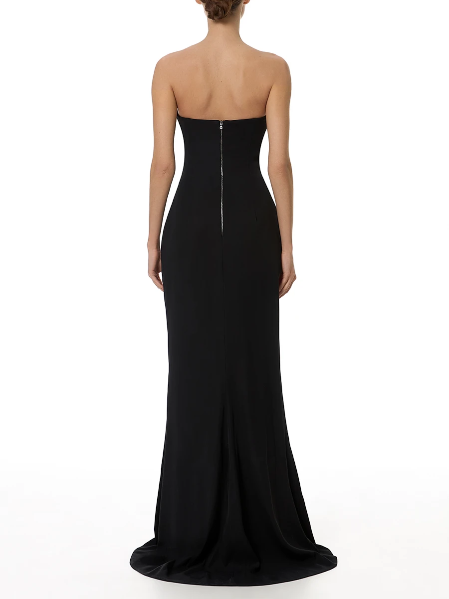 Платье с драпировками