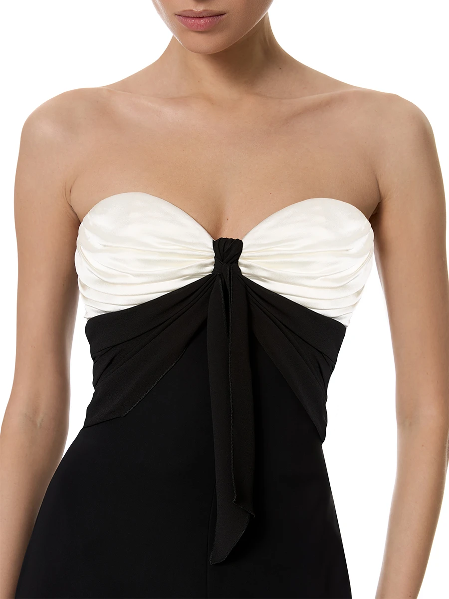 Платье с драпировками