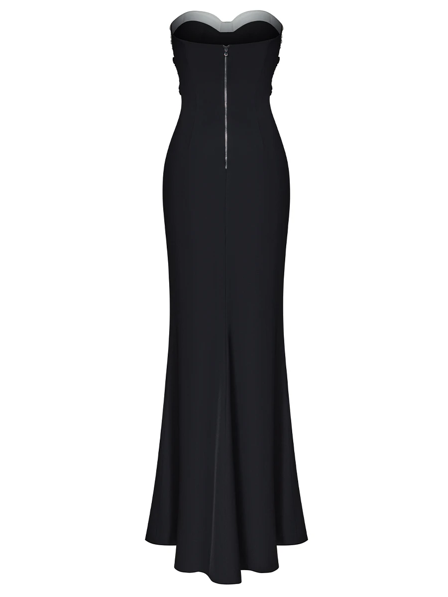 Платье с драпировками