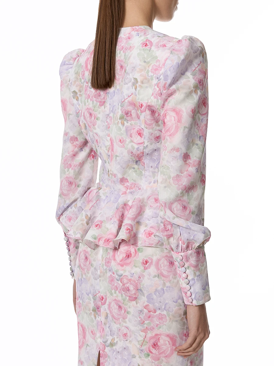 Жакет с принтом