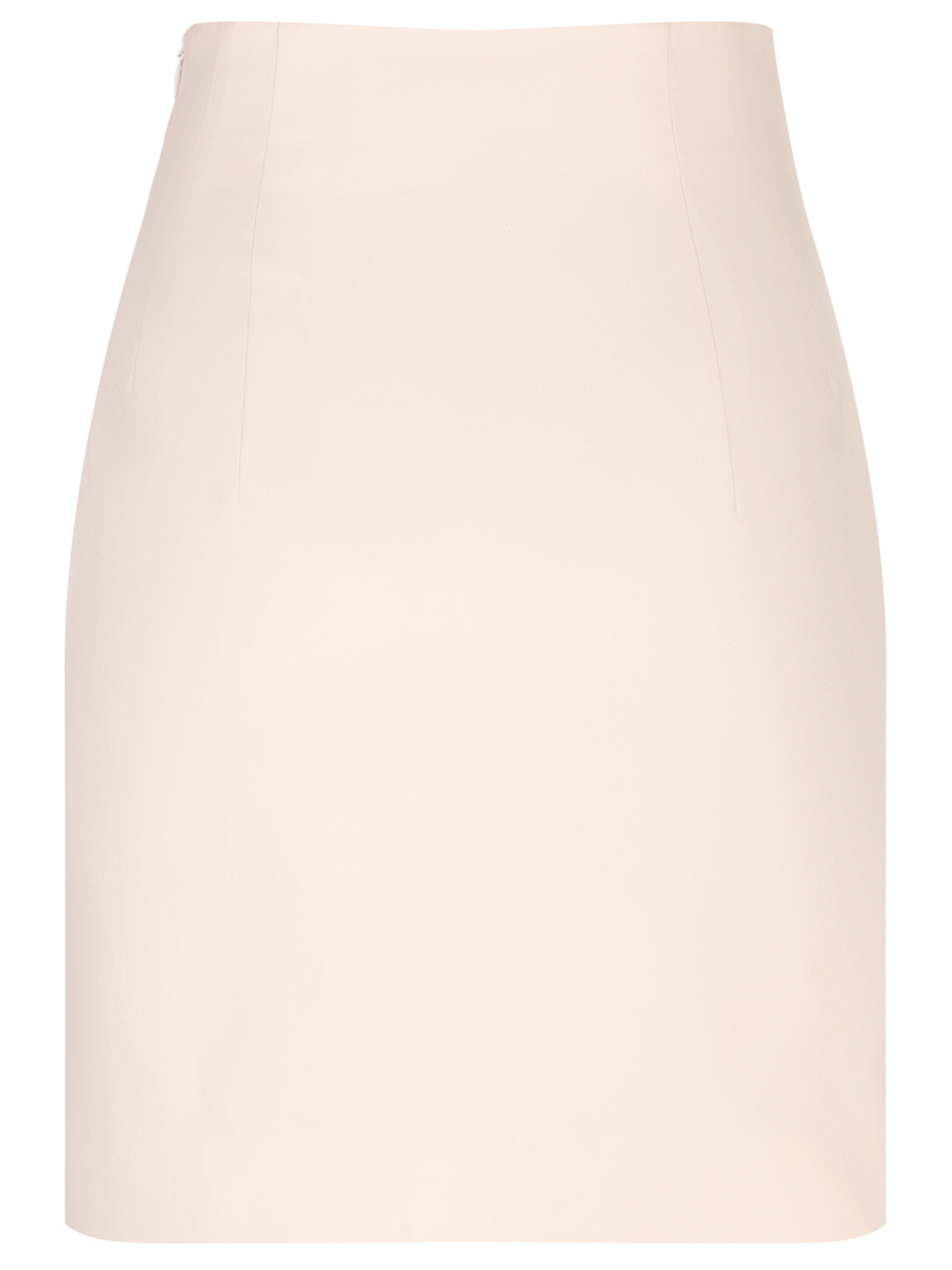 Юбка однотонная