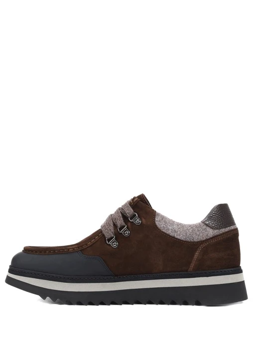 Полуботинки замшевые JOHNNY MANGLANI