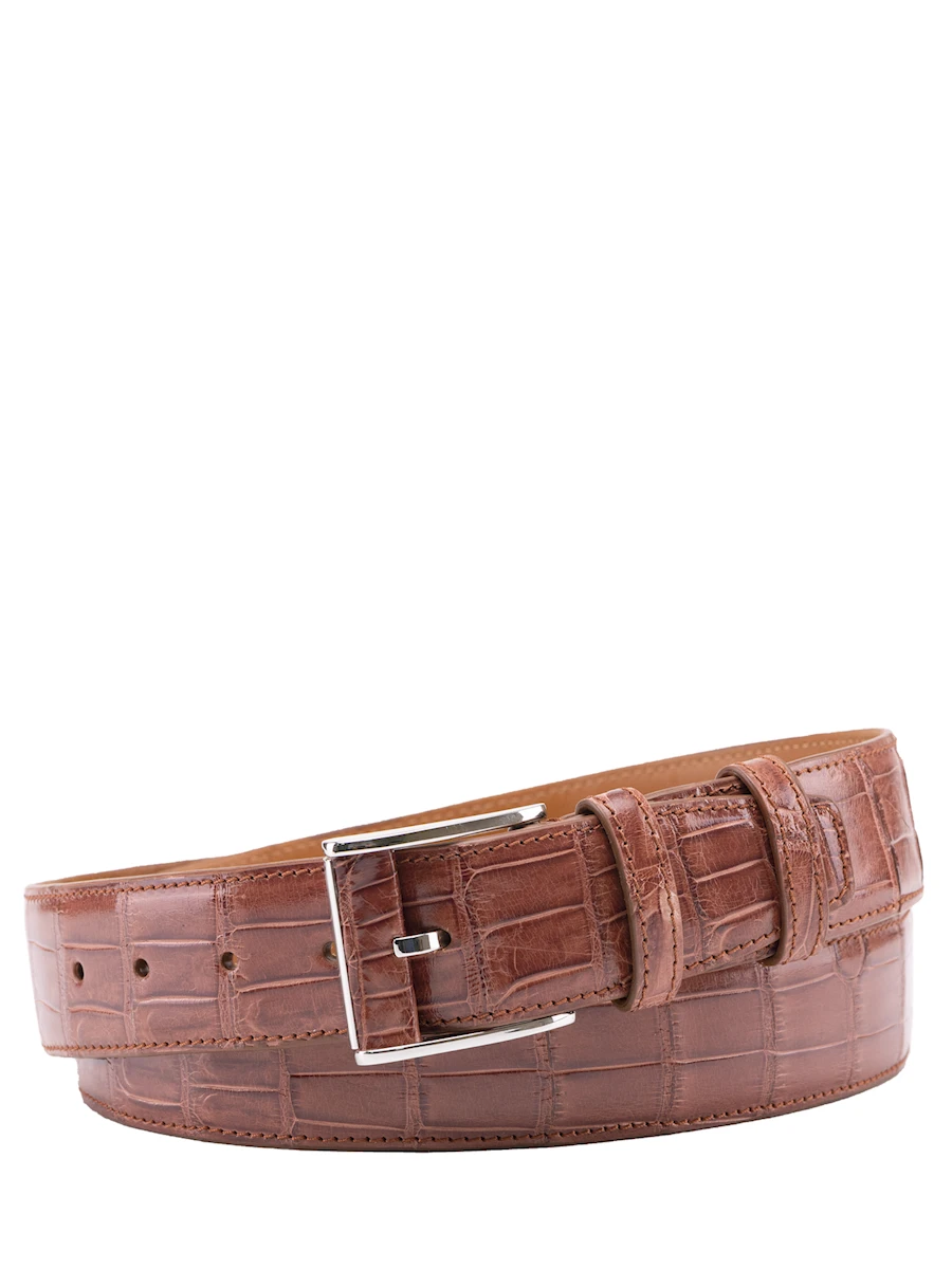 Ремень из кожи крокодила
