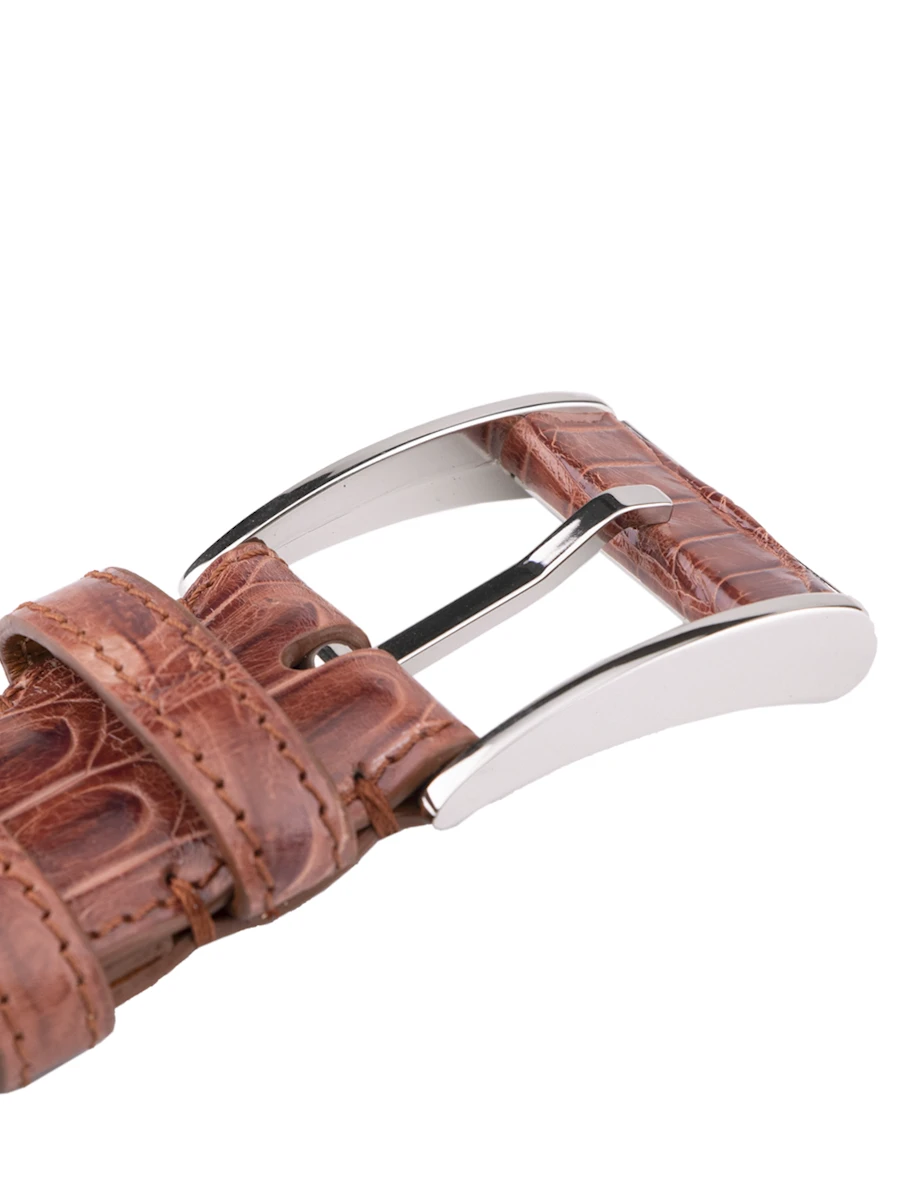 Ремень из кожи крокодила