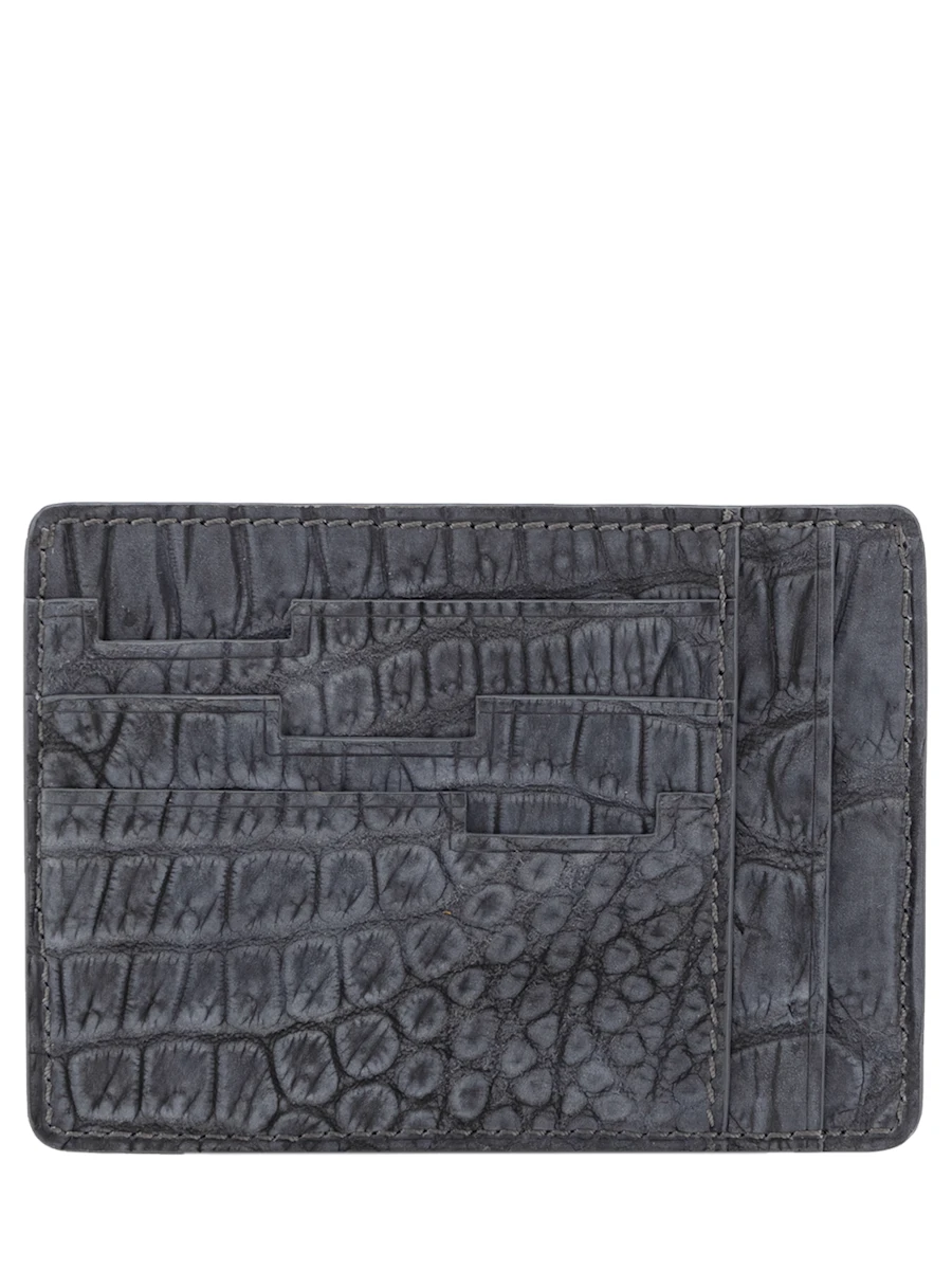 Кардхолдер из кожи крокодила