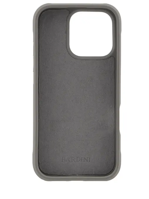 Чехол из кожи крокодила для iPhone 16 Pro BARDINI