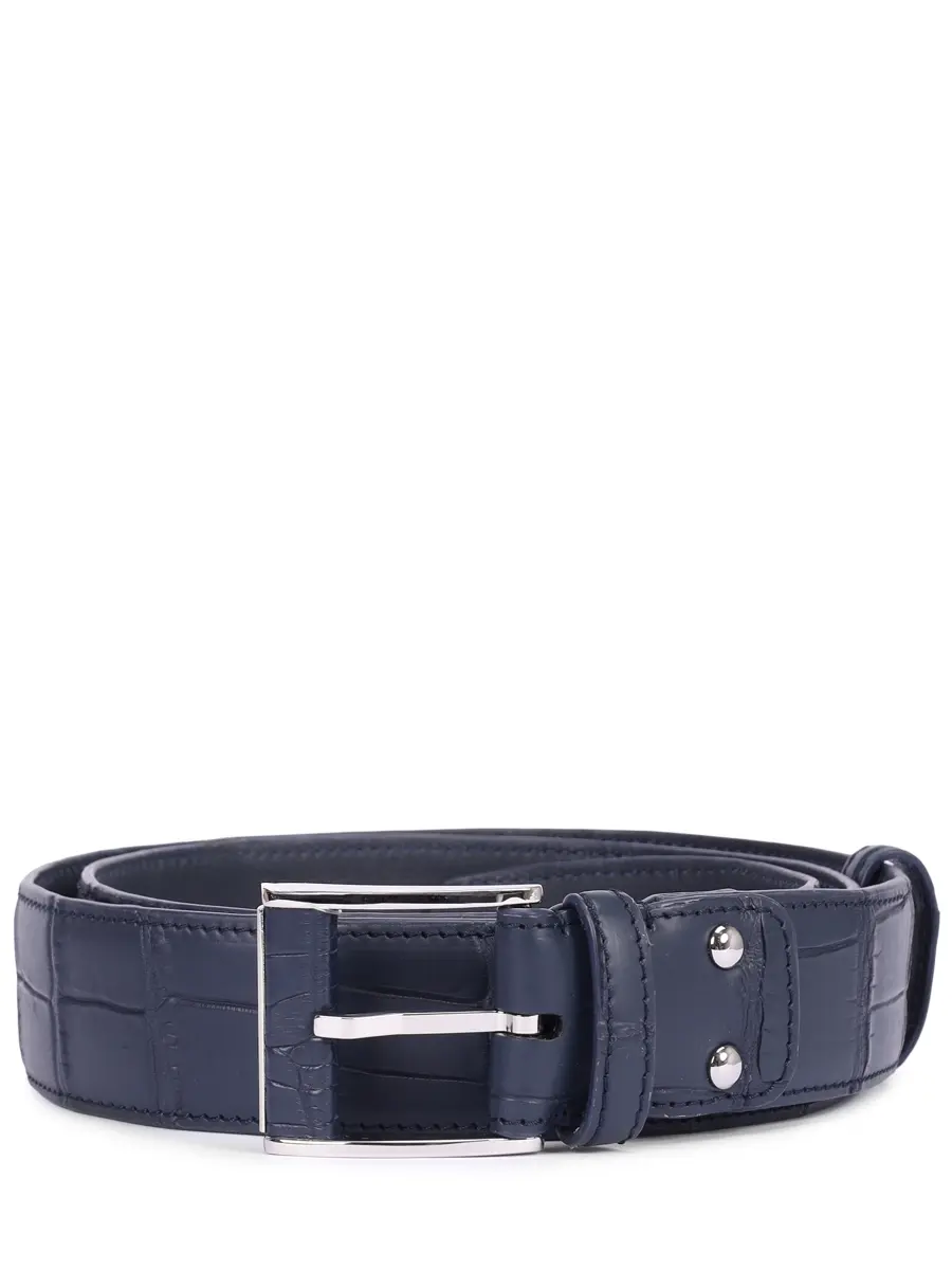 Ремень из кожи крокодила