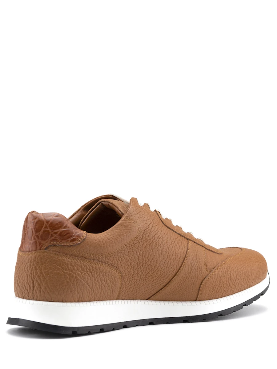 Кроссовки кожаные