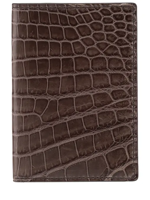 Обложка для паспорта из кожи крокодила BARDINI