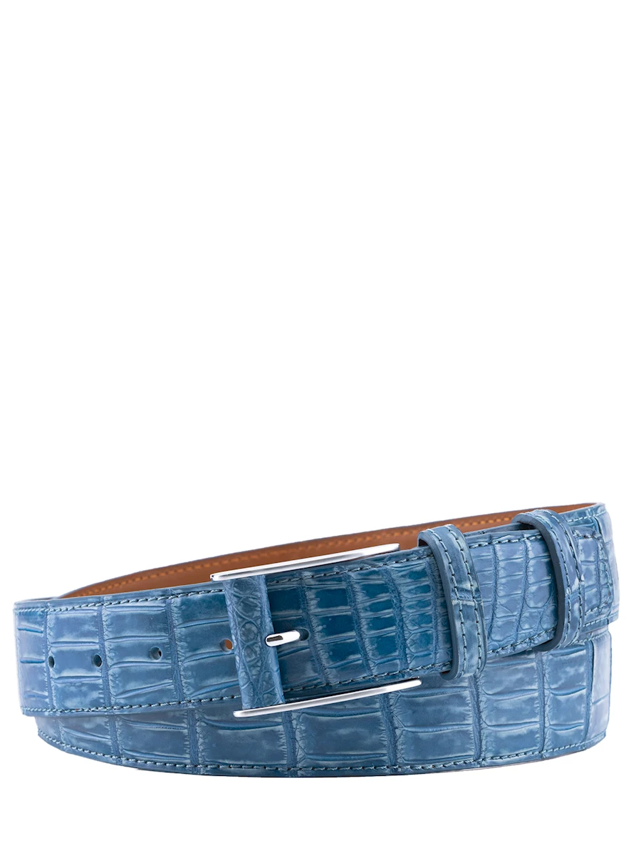 Ремень из кожи крокодила