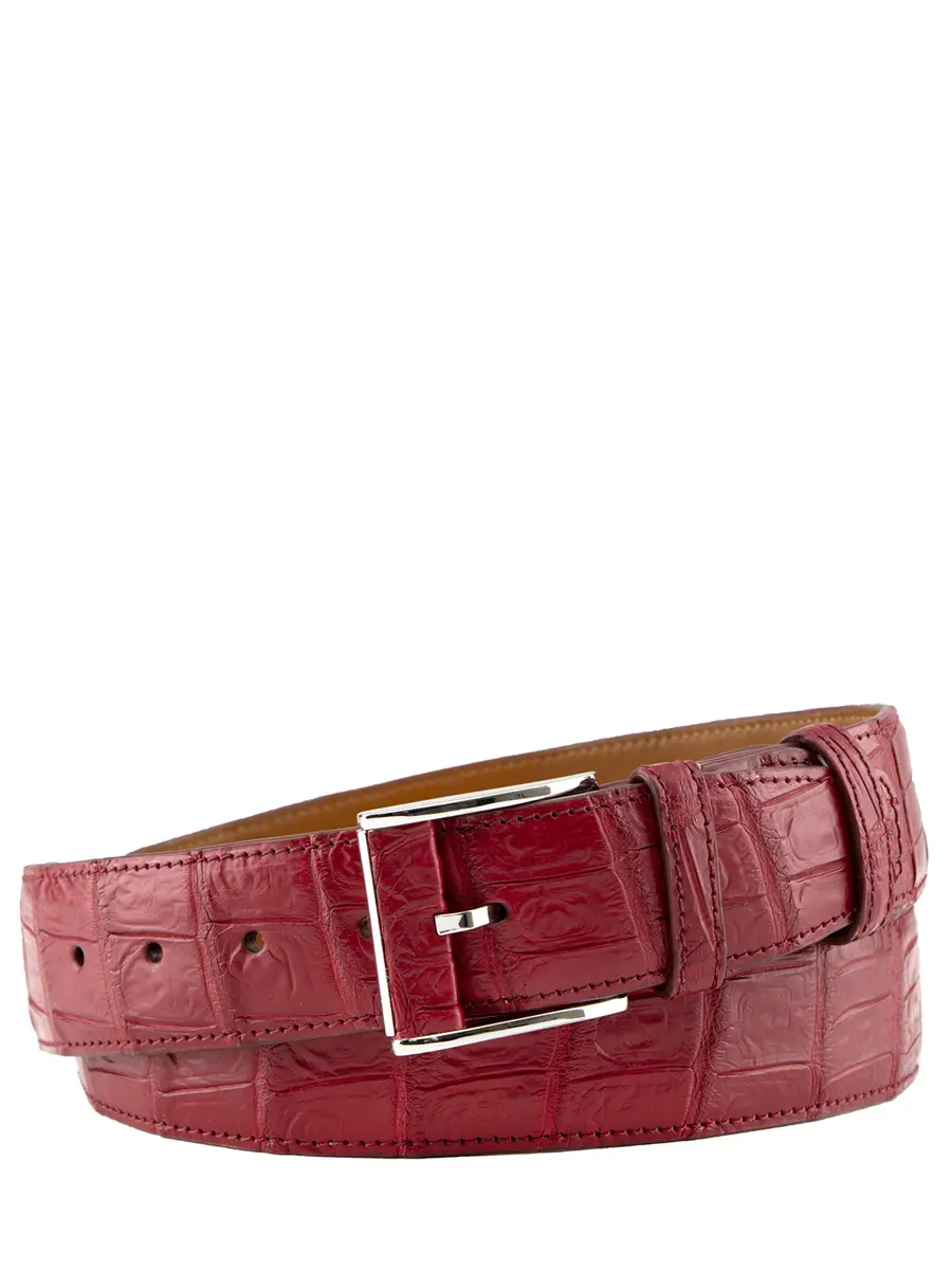 Ремень из кожи крокодила