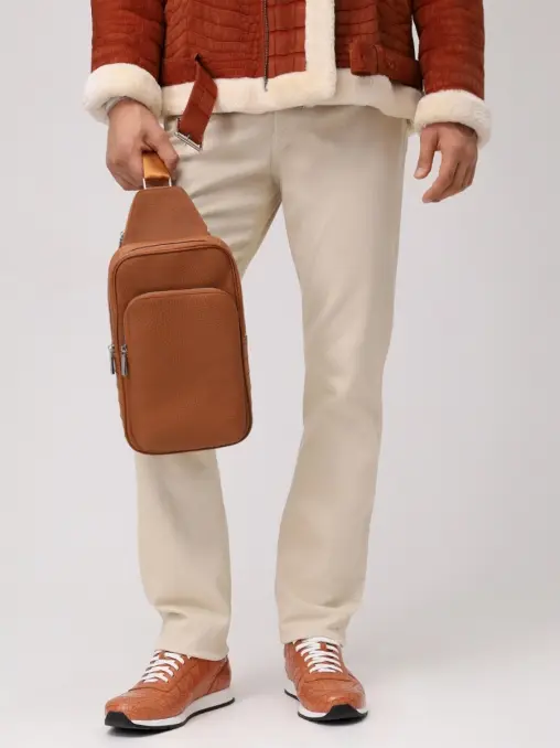 Сумка кожаная BARDINI