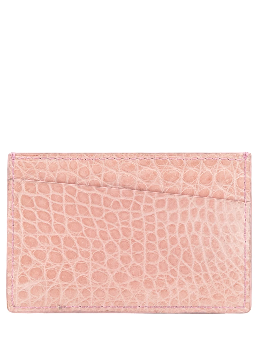 Кардхолдер из кожи крокодила