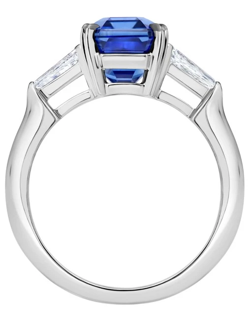 Кольцо с сапфиром и бриллиантами CHAMOVSKIKH JEWELLERY HOUSE