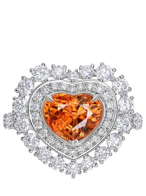 Кольцо со спессартином и бриллиантами CHAMOVSKIKH JEWELLERY HOUSE