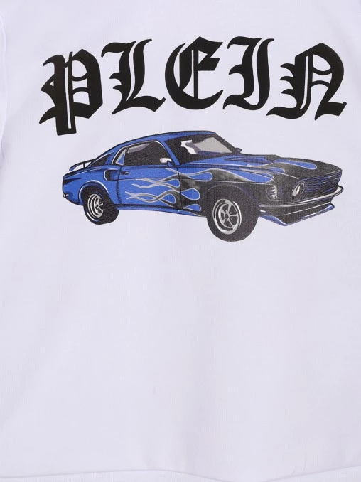 Худи хлопковое PHILIPP PLEIN