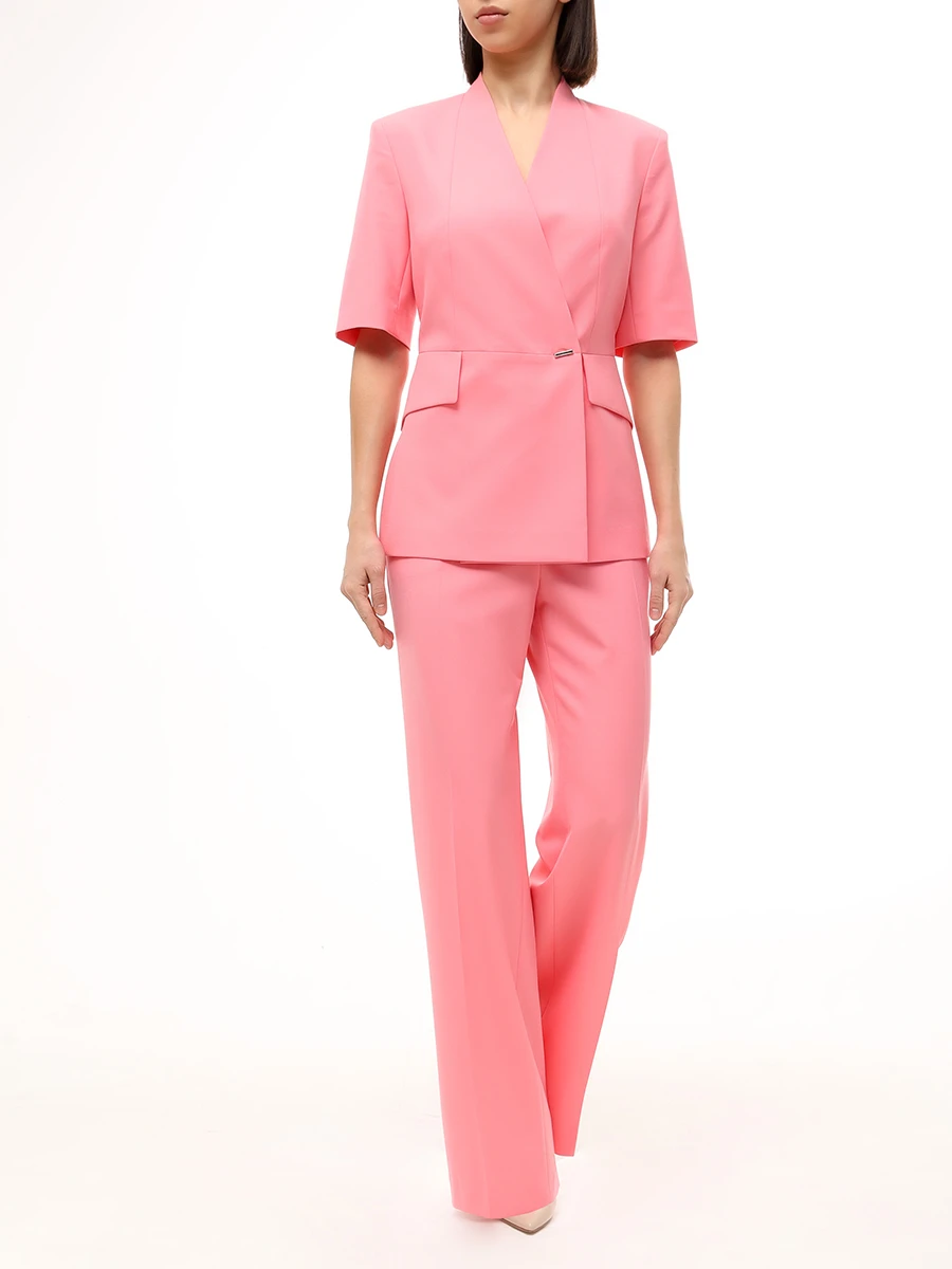 Брюки однотонные