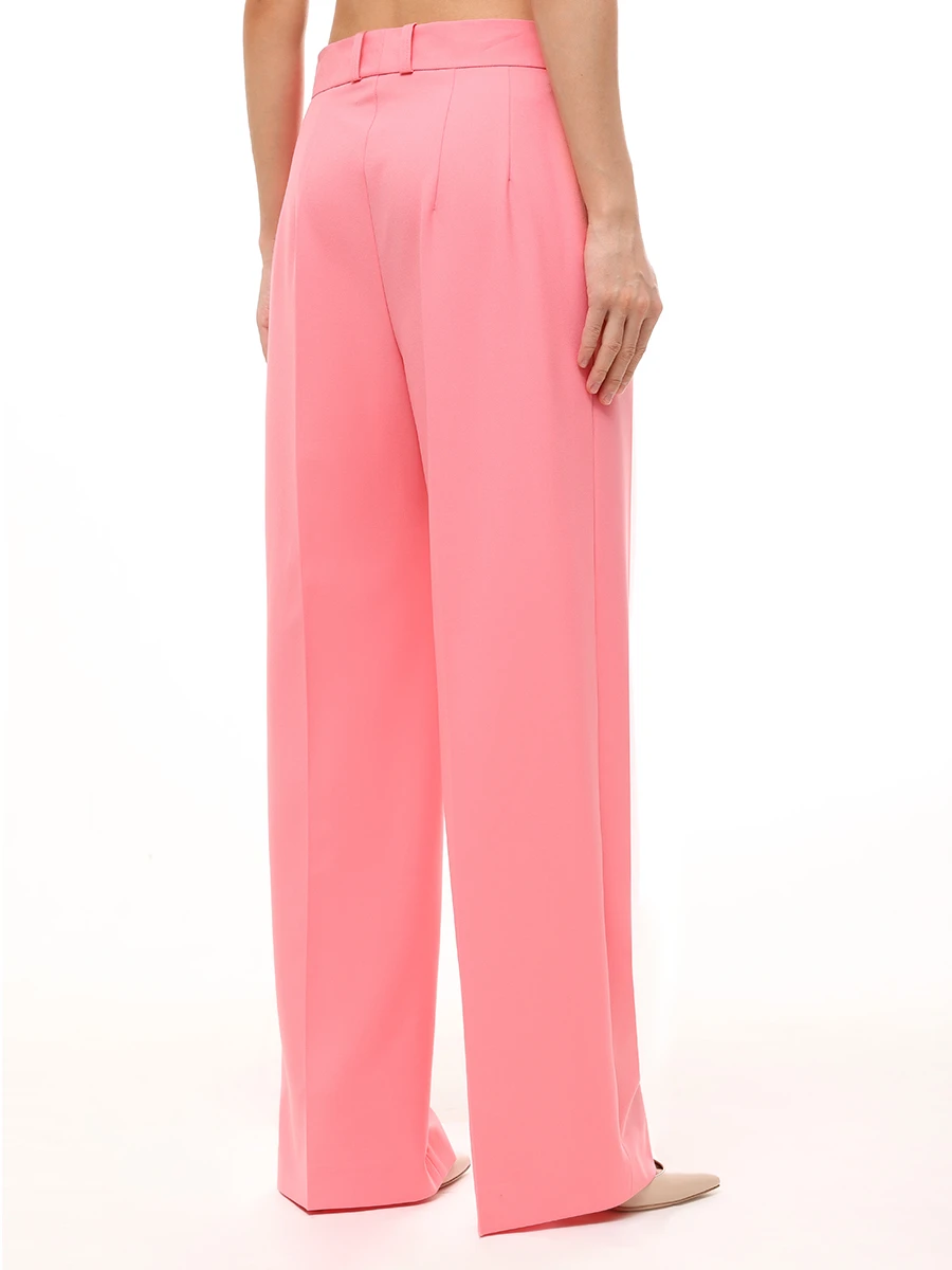 Брюки однотонные